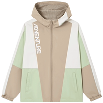 Xtep Childrens Clothing Boys and Girls Sports Jackets 2024 Spring and Autumn New Childrens Running Windbreaker Casual Tops Jacket