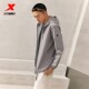 Xtep Water Repellent Jacket Men's Spring Versatile Windproof Sports Loose Jacket Casual Top Men's Hooded Windbreaker