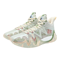 Lingren Generation丨Xtep Mens Shoes Basketball Shoes Mens Wear-Resistant Sports Shoes Anti-Slip Shock Absorption Professional Practical Basketball Shoes