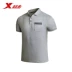 Xtep Xtep 2017 ẩm tay ngắn wicking nam thường xuyên áo thể thao POLO áo sơ mi 983229020989 Áo polo thể thao