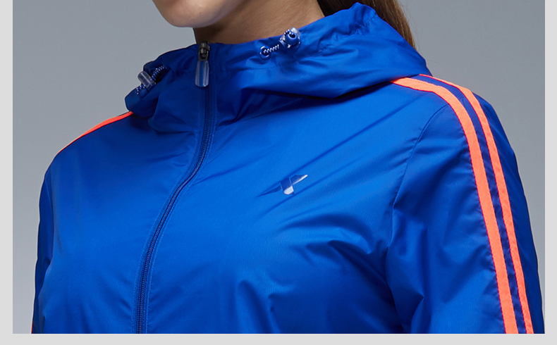 Xtep thể thao áo gió nữ mùa hè ánh sáng áo khoác thể thao chạy thể thao quần áo chống nắng windproof đào tạo ngoài trời áo gió cao cấp