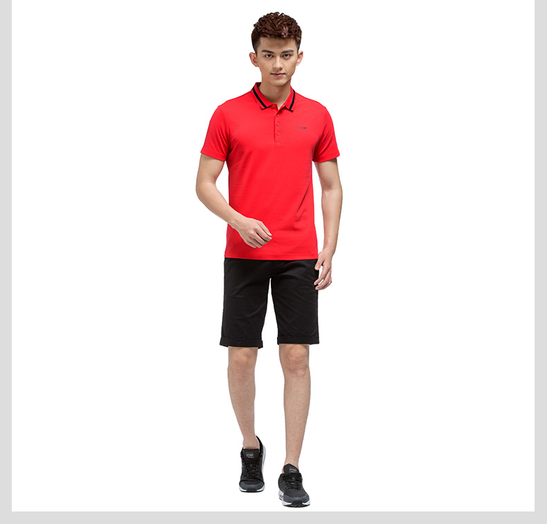 Áo sơ mi nam POLO của Xtep 2018 nhẹ nhàng và thoáng khí cho nam thể thao và giải trí Áo thun nam tay áo ngắn tay áo polo adidas