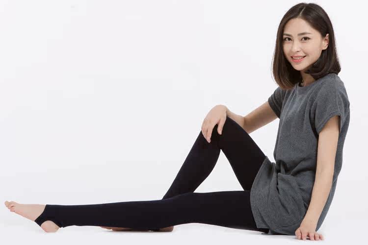 Pantalon collant simple en coton - Ref 755609 Image 18