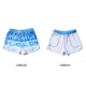 Quần đi biển cho nam nhanh khô, nghỉ mát bên bờ biển XL quần bơi boxer năm điểm có thể được tung ra quần short màu đỏ 	quần đi biển cây dừa