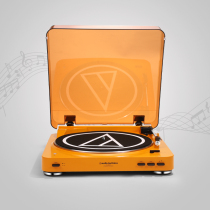 Iron Triangle European vinyl vinyl record player retro electric singing phonograph AT-LP60 automatic play to give away gifts