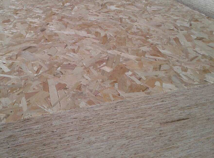 Aiqing board aldehyde-free grade domestic OSB board 18mm directional structure particleboard furniture decorative board