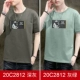 20C2812 Deep Grey+Grey Green