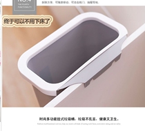 Upper bunk trash can dormitory hanging hanging bedside lazy college students bed students small wall-mounted simple