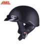 AMZ xe tay ga mũ bảo hiểm retro nhẹ nửa mũ bảo hiểm nam và nữ xe điện Mũ bảo hiểm Harley bốn mùa phổ quát - Xe máy Rider thiết bị bao tay đi phượt