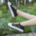 Giày vải mới 2018 nữ sinh viên mùa hè Phiên bản Hàn Quốc giày ecco nữ Plimsolls