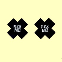 Shame play Dairy papillary nipples with English letter printed cross milk patch Sgm for teaching erotically interesting supplies women