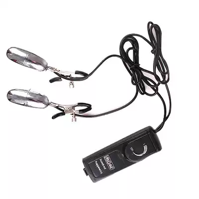 Chest punishment small torture device nipple stimulation infinitely variable speed strong vibration breast clip egg adult sex products