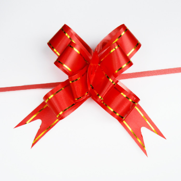 Christmas bag apple 18 # pull ribbon with butterfly - based kindergarten award - shaped flower packaging