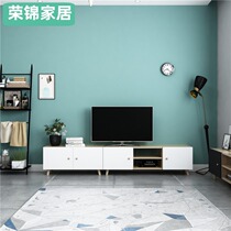 TV cabinet Modern simple Nordic small household coffee table TV cabinet combination furniture Living room household TV floor cabinet