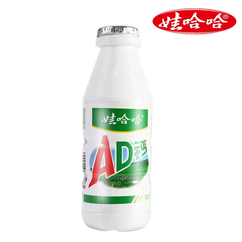 娃哈哈 Официальное содержание молока AD Calcium Milk 220G