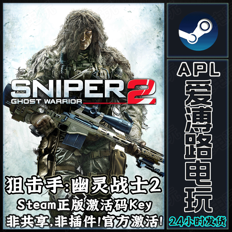 Steam Genuine Sniper Ghost Warrior 2 Sniper Ghost Warrior China Region Activation Code Cdkey