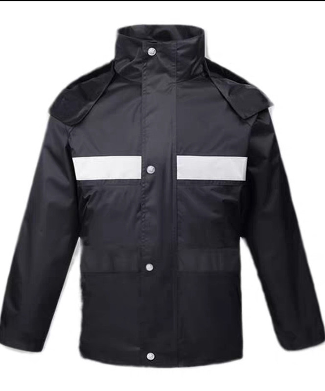 New Split-Style Oxford Cloth Single-Piece Top, Unisex Half-Length Short Jacket, Waterproof and Rainstorm-Proof Cycling Raincoat Set New Split-Style Oxford Cloth Single-Piece Top, Unisex Half-Length Short Jacket, Waterproof and Rainstorm-Proof Cycling Raincoat Set
