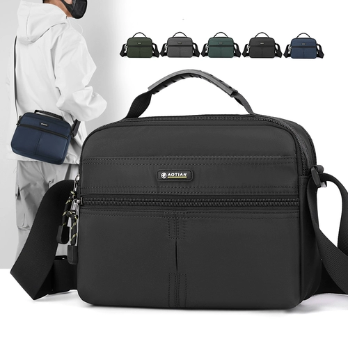 Сумка через плечо, небольшая сумка, вместительная и большая водонепроницаемая сумка на одно плечо для отдыха, ткань оксфорд