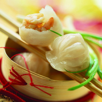 Hong Kong style dim sum Wan Zheng crystal shrimp dumplings 24 steamed ready-to-eat handmade shrimp dumplings breakfast frozen semi-finished shrimp dumplings