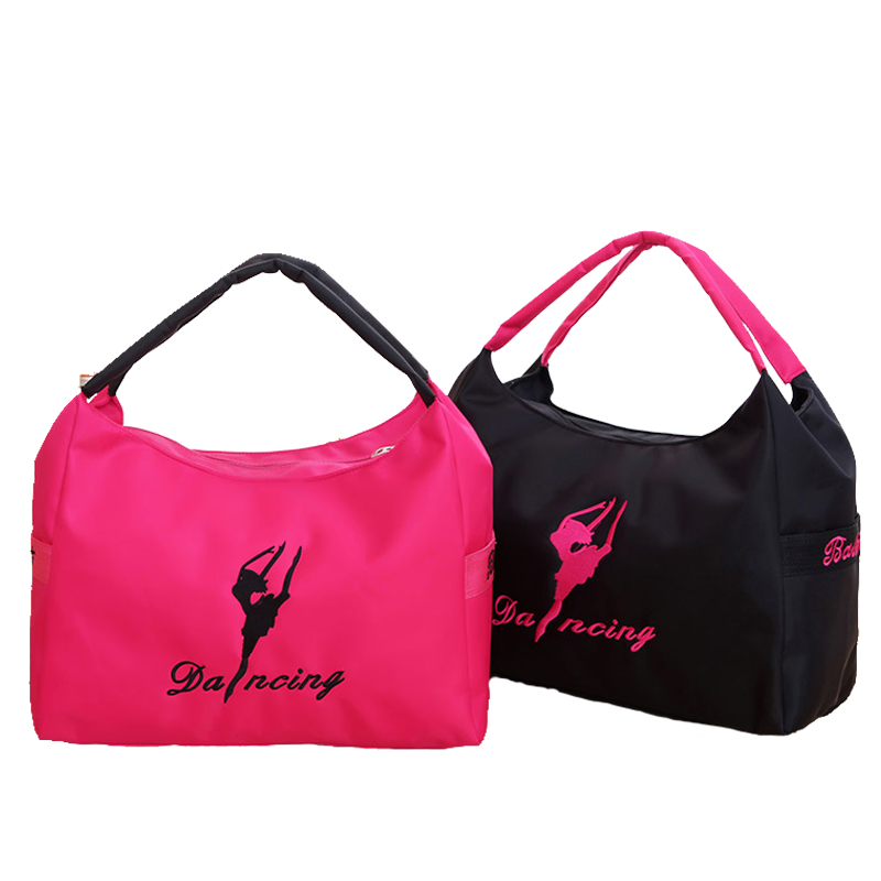 Dance bag yoga bag adult female square dance bag Latin ballet bag one-shoulder handbag can be printed in batches