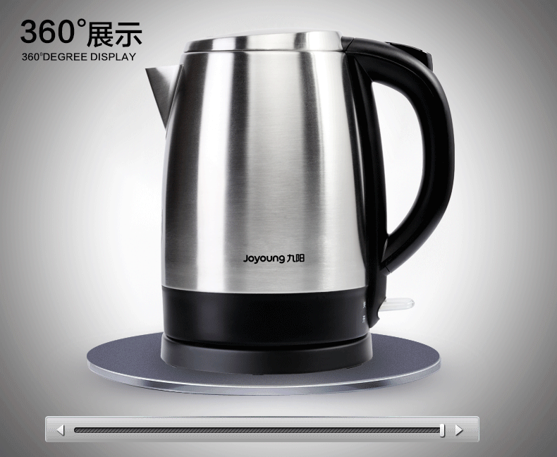 Ấm đun nước điện Joyoung / Jiuyang JYK-17S08 ấm đun nước bằng thép không gỉ cách nhiệt tự động tắt ấm - ấm đun nước điện bình nấu nước siêu tốc