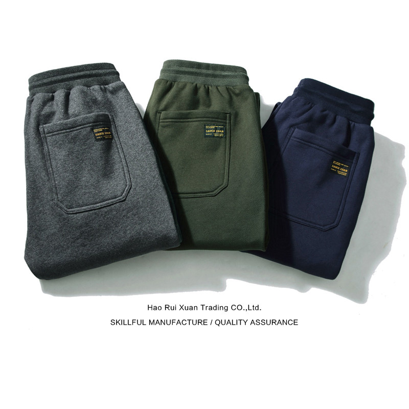 Dipping sauce 3 color plus suede pure color bouquet underpants winter plus velvet pants male Amic-click cooperation section