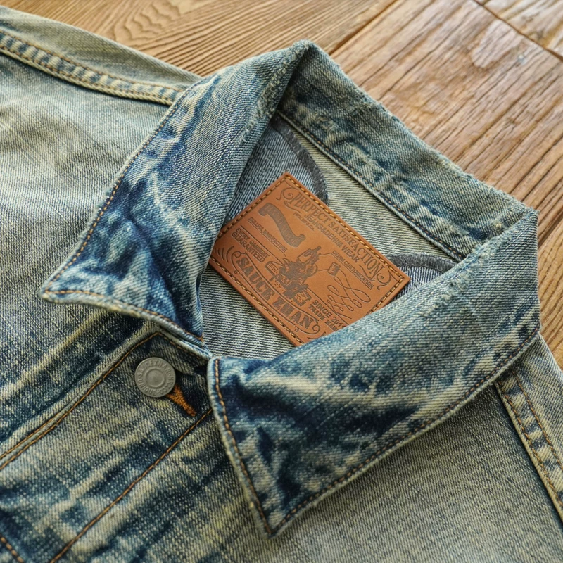 Denim retro cotton jacket