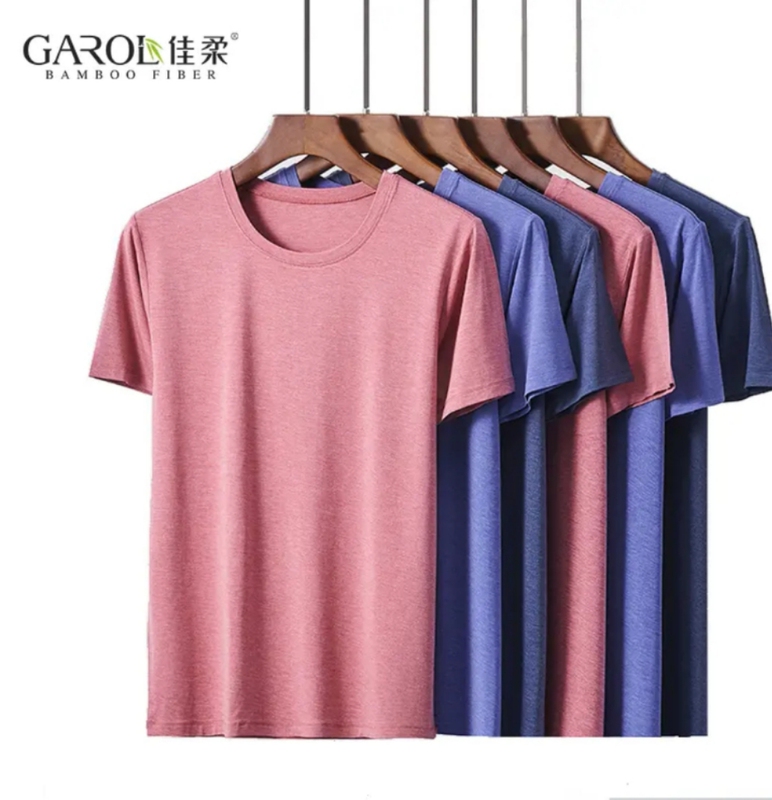 Deal! Zhifeng Bamboo Fiber T-Shirt Men's Short Sleeve Top Summer Loose Breathable Cool Plus Size 1806 Deal! Zhifeng Bamboo Fiber T-Shirt Men's Short Sleeve Top Summer Loose Breathable Cool Plus Size 1806