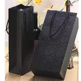 Сумка с красным вином 2 подарочные сумки, винный пакет с двойным блюд.