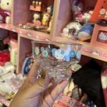 Japan Sanrio hello kitty water cup glass brand new unused~