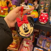 Weili grocery store Japan Minnie storage coin purse brand new pu leather coin purse pendant