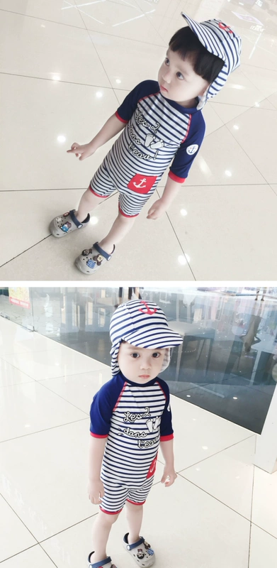 Đồ bơi trẻ em Hàn Quốc cho bé trai Đồ bơi cho bé Đồ bơi một mảnh Đồ bơi cho bé Kem chống nắng cho bé - Bộ đồ bơi của Kid đồ bơi nàng tiên cá