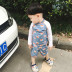 Đồ bơi trẻ em Hàn Quốc cho bé trai Kem chống nắng dài tay chia tay Đồ bơi cho bé Đồ bơi cho bé - Bộ đồ bơi của Kid bộ bơi cho bé Bộ đồ bơi của Kid
