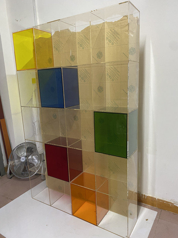 Acrylic Display Show Transparent Shoes Bag Display Cabinet Bag of display Showcase Color Box Organic Glass Plus Customize