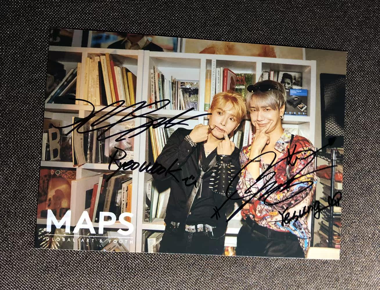 Super Junior artistes Vocal Autograph autograph TIME SLIP P