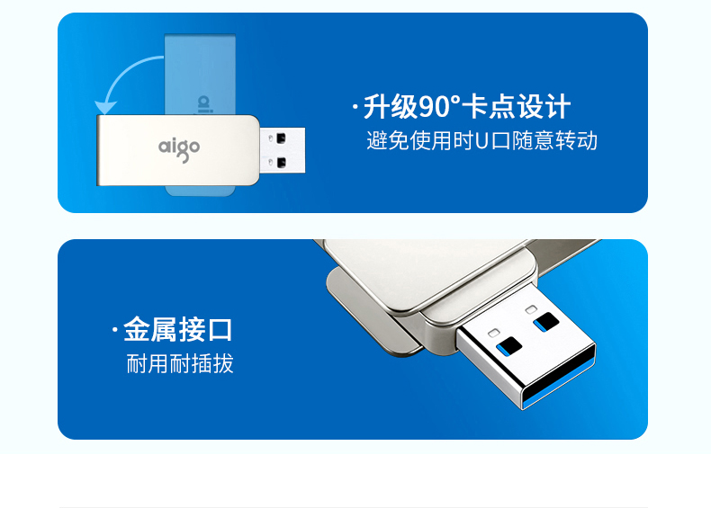 360°任意旋转、高速闪存、USB3.0：64g 爱国者 U盘 券后44.9元包邮 买手党-买手聚集的地方