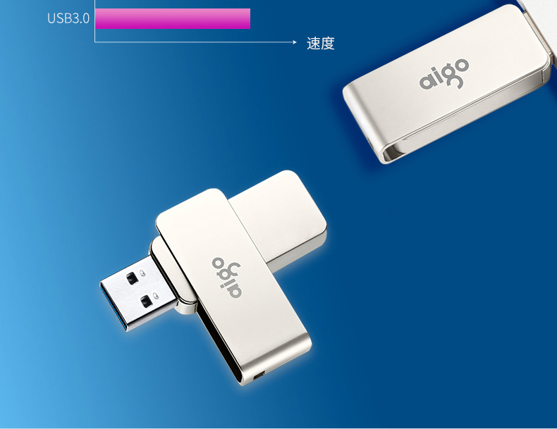 360°任意旋转、高速闪存、USB3.0：64g 爱国者 U盘 券后44.9元包邮 买手党-买手聚集的地方