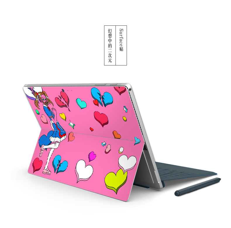 SkinAT Nghệ Sĩ Gốc Microsoft Surface Pro 5 Sticker Tablet Pro 4 Phụ Kiện Foil