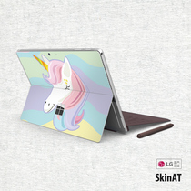 Microsoft surface Go2 back cute sticker color film back cover film surfaceGo3 protective film