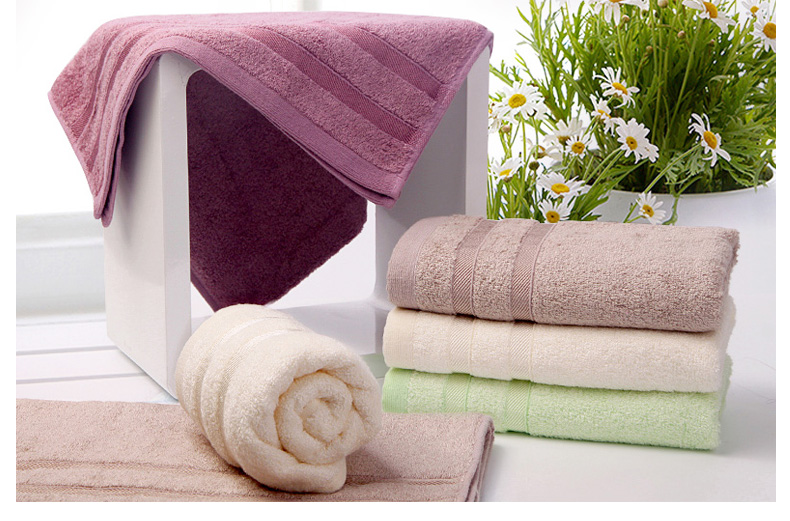 5 Oulin Ya bộ sợi tre khăn khăn thấm nhẹ nhàng và thoải mái khăn mặt sạch khăn - Khăn tắm / áo choàng tắm khan tam cho tre so sinh