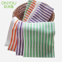 Olinya bamboo fiber dish towel rag Non-stick oil absorbent kitchen cleaning rag Dish washing and degreasing
