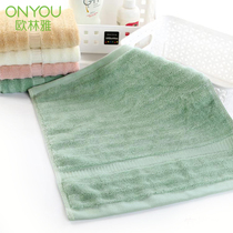 Olin Ya bamboo pulp fiber square towel children childrens towel wash towel counter counter same bamboo charcoal small square towel