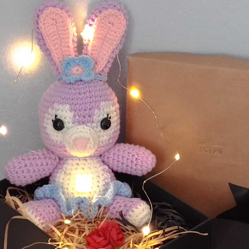 Star Dew DIY Yarn Crochet Doll Handmade Gift for Friends Material Kit