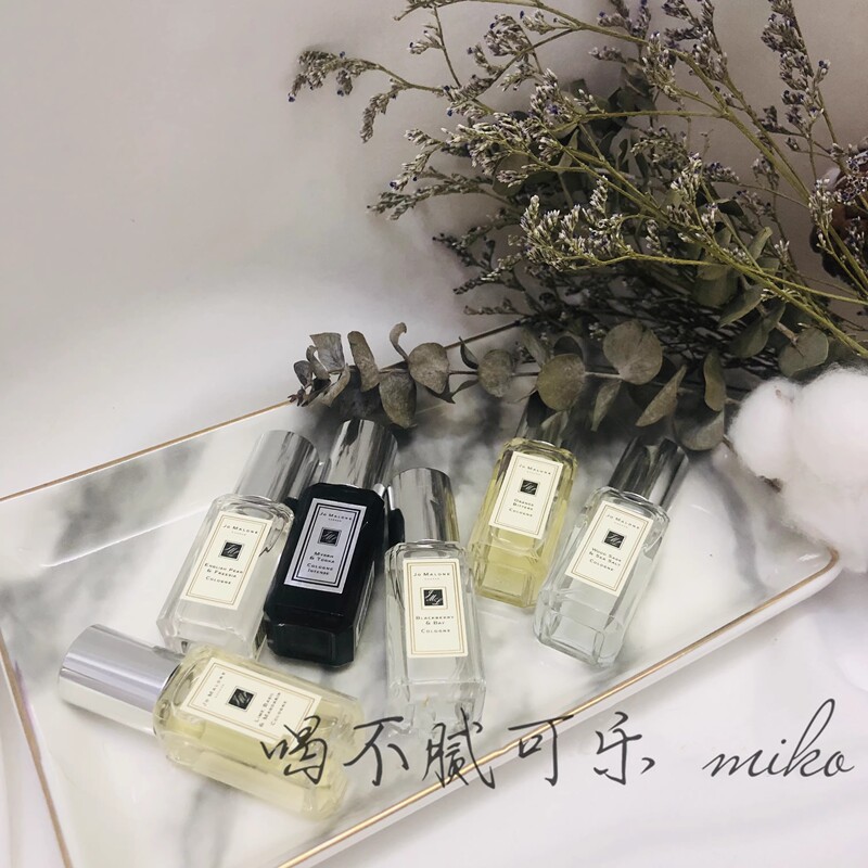 Jo Malone Q Fragrance 9ml Sage & Oud Bergamot Bluebell English Pear & Myrrh Q Fragrance