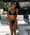 2016 Châu Âu và Hoa Kỳ mới chia tay bikini AliExpress băng bó gợi cảm treo cổ áo tắm áo tắm bikini Bikinis