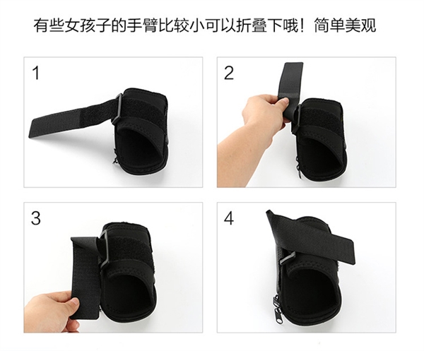 Cặp đôi ngoài trời điện thoại di động túi đeo tay Nam và nữ chạy thể thao cánh tay thể thao với túi xách tay điện thoại di động túi đeo tay thể dục