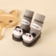 Mùa thu và mùa đông vớ bé không trơn trượt miệng bé đi tất vớ cotton trẻ em vớ dễ thương đế mềm cho bé đi tất dày