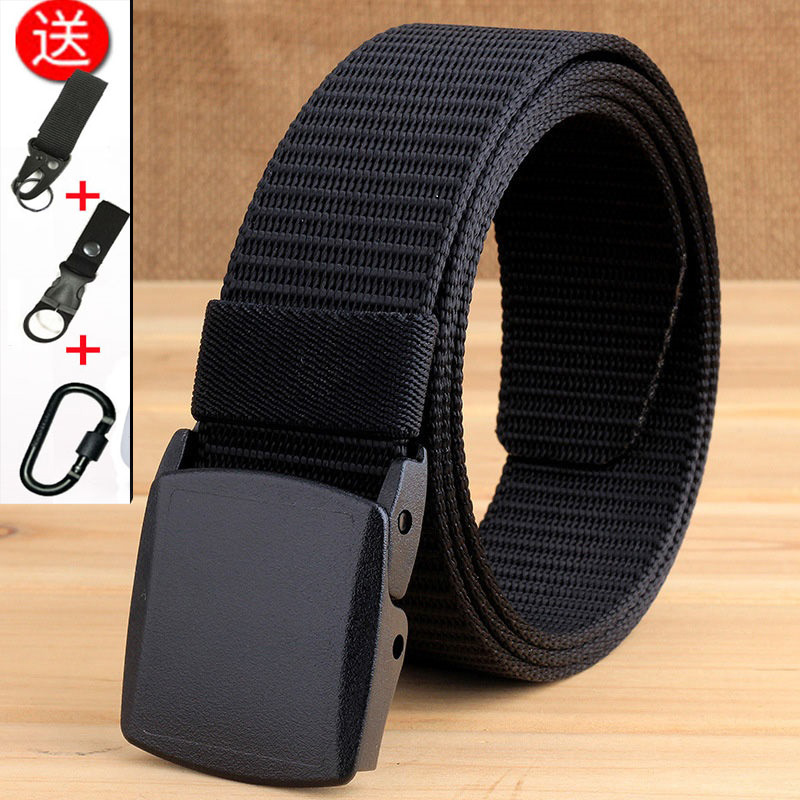 Alloy buckle tactical belt male multi-function military fan canvas outdoor belt special forces training nylon camouflage pants belt
