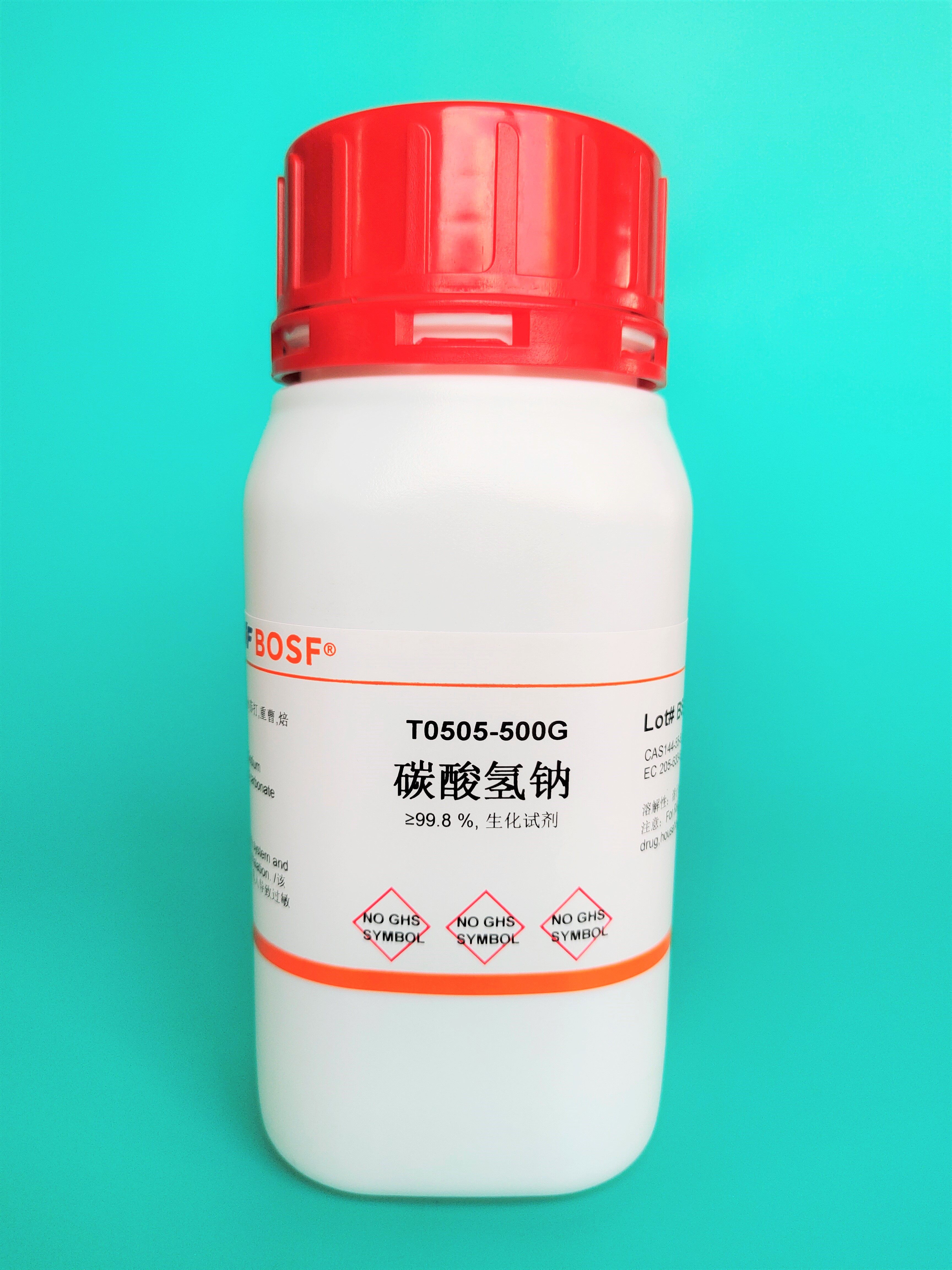 Experimental reagent Sodium bicarbonate Baking soda CAS:144-55-8 AR analytical grade 500g