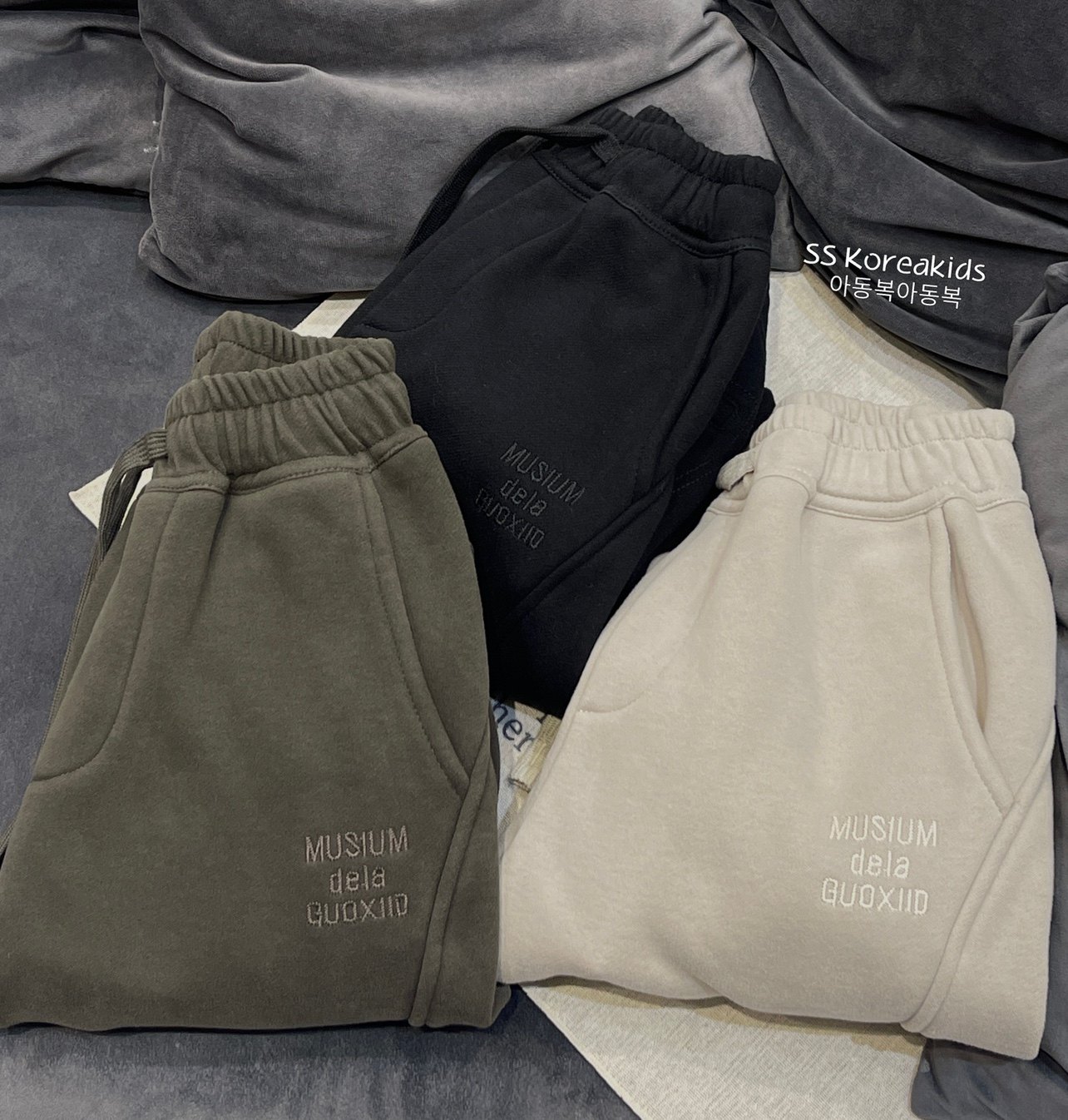 Pola Bora Korean boy clothing boy garnter pants 2023 new children's sports pants girl pants CUHK Boy-Taobao